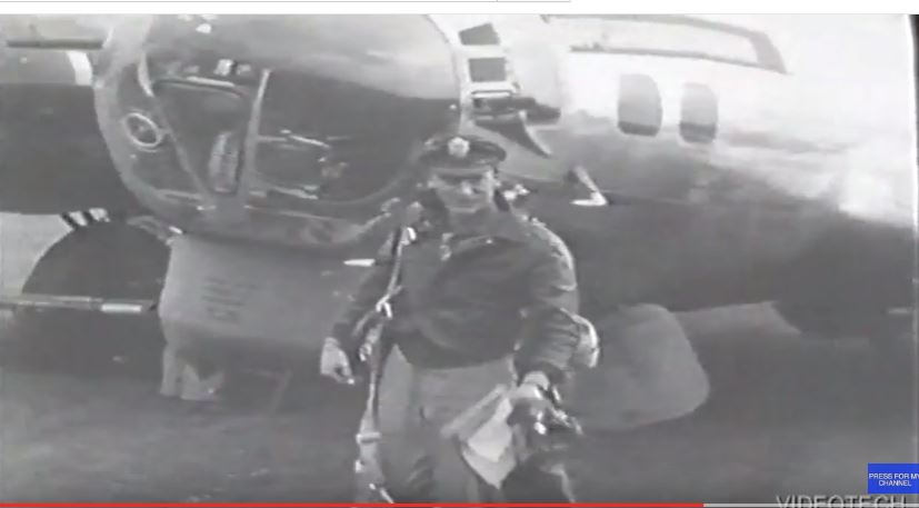 B-17 One-Wheel Landing